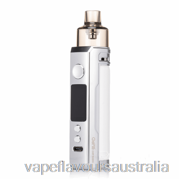 Vape Australia VOOPOO DRAG X 80W Pod Mod Kit Silver White